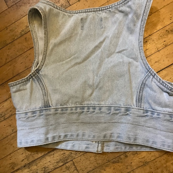 Twelve by Twelve Sky Blue Denim Vest - Picture 7 of 7
